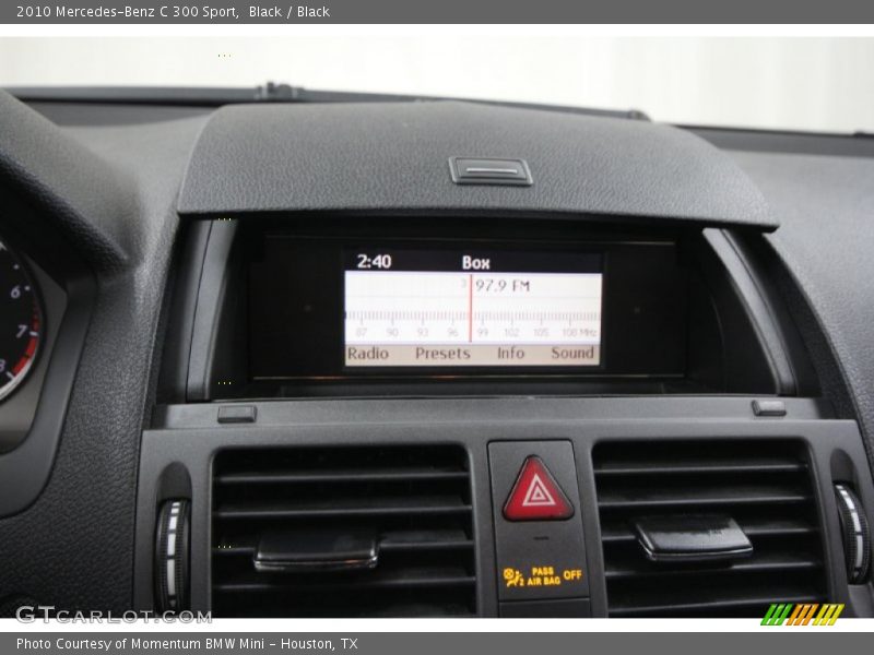 Black / Black 2010 Mercedes-Benz C 300 Sport