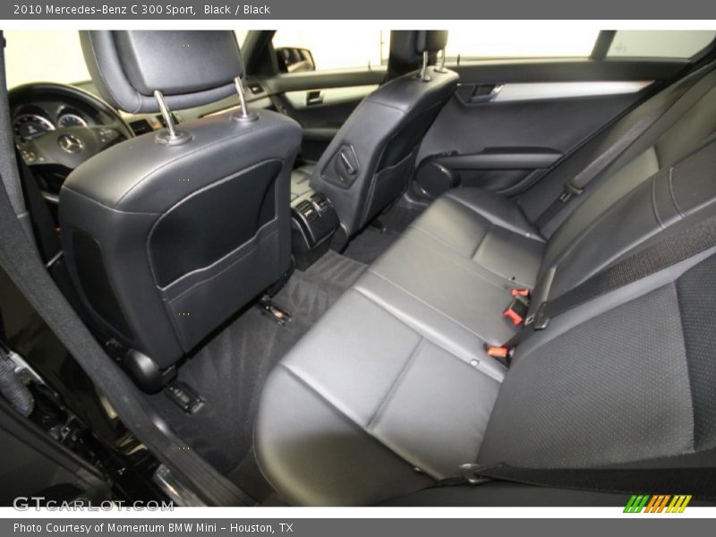 Black / Black 2010 Mercedes-Benz C 300 Sport