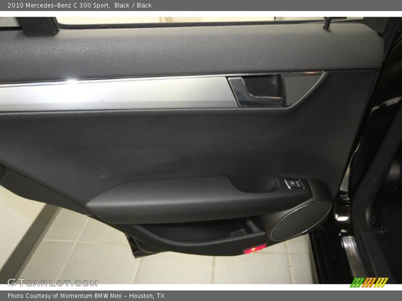 Black / Black 2010 Mercedes-Benz C 300 Sport