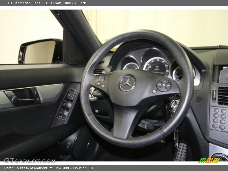 Black / Black 2010 Mercedes-Benz C 300 Sport