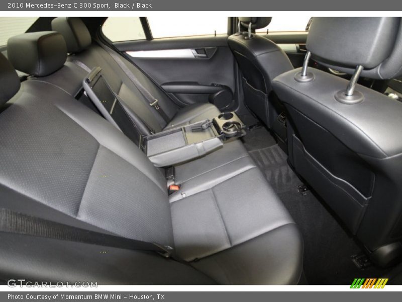 Black / Black 2010 Mercedes-Benz C 300 Sport
