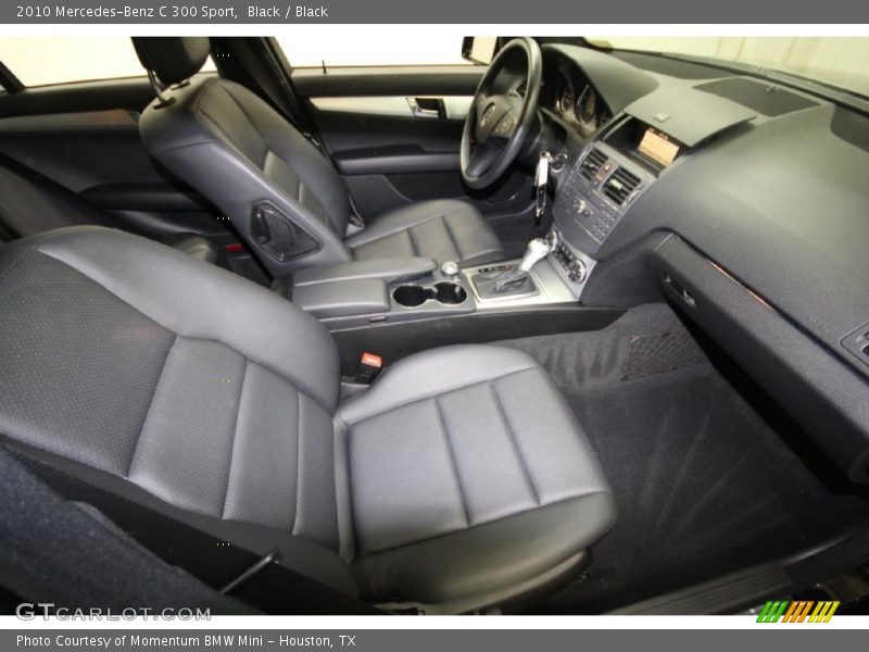 Black / Black 2010 Mercedes-Benz C 300 Sport