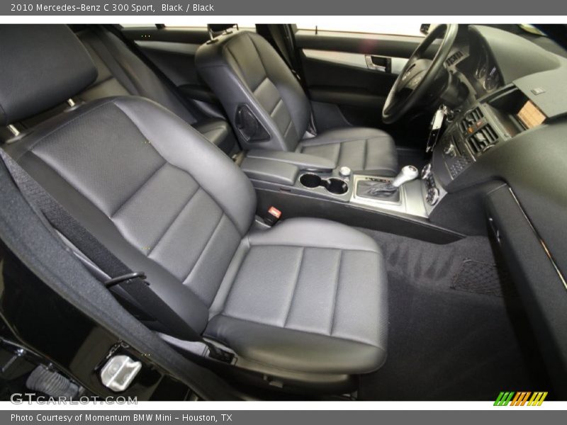 Black / Black 2010 Mercedes-Benz C 300 Sport