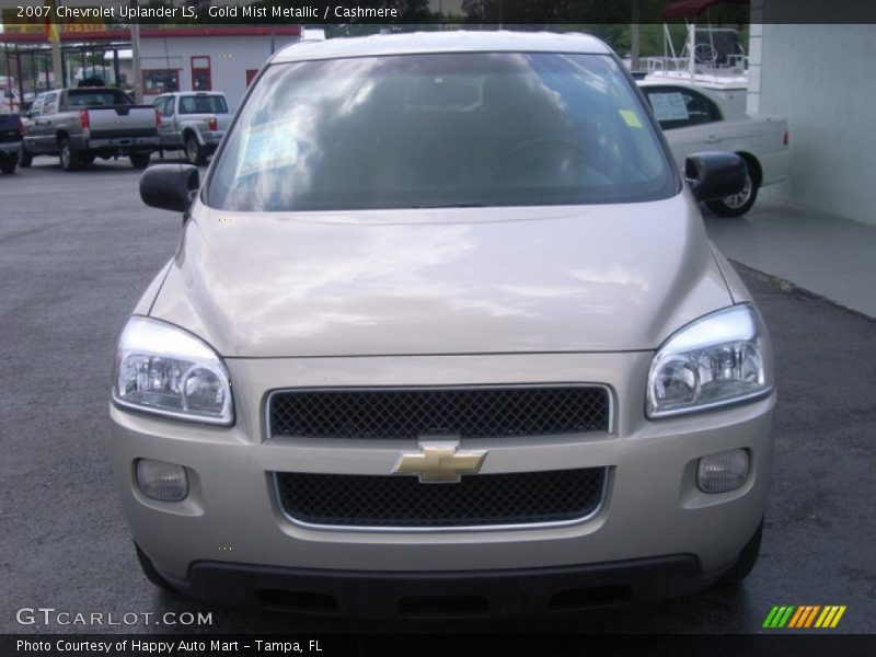 Gold Mist Metallic / Cashmere 2007 Chevrolet Uplander LS