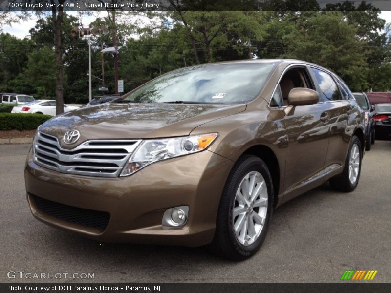 Sunset Bronze Mica / Ivory 2009 Toyota Venza AWD