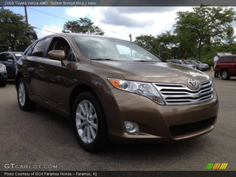 Sunset Bronze Mica / Ivory 2009 Toyota Venza AWD