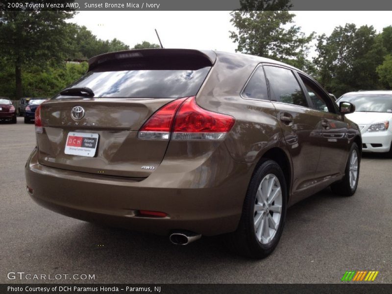 Sunset Bronze Mica / Ivory 2009 Toyota Venza AWD