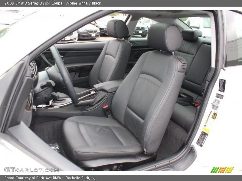 Alpine White / Black 2009 BMW 3 Series 328xi Coupe