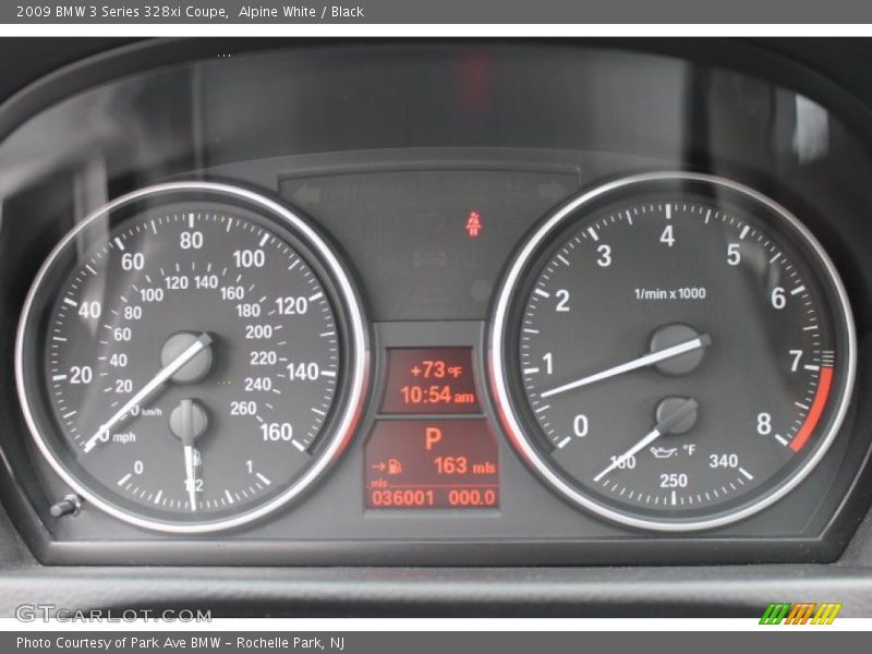 Alpine White / Black 2009 BMW 3 Series 328xi Coupe
