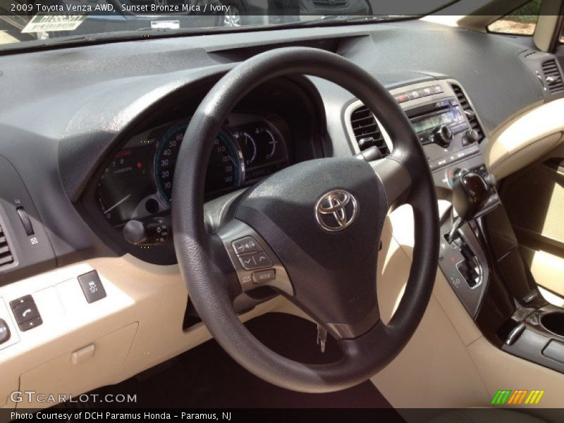 Sunset Bronze Mica / Ivory 2009 Toyota Venza AWD