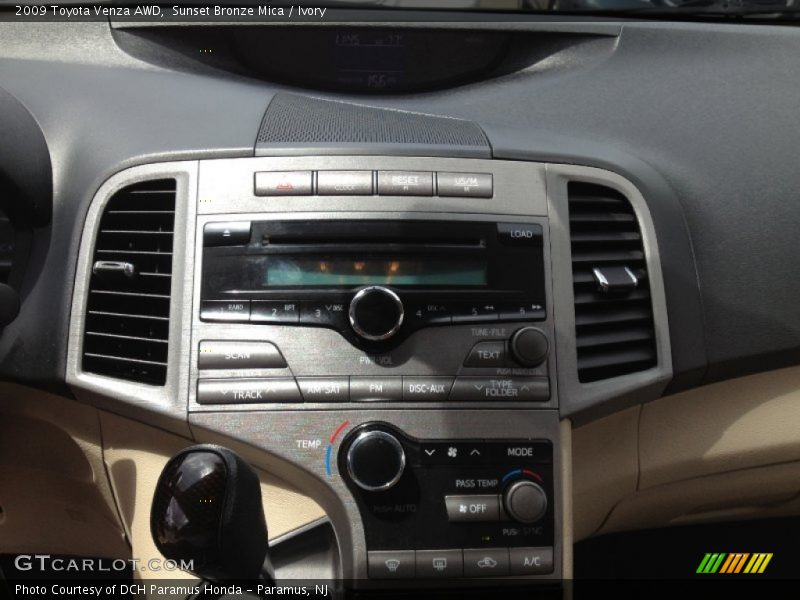 Sunset Bronze Mica / Ivory 2009 Toyota Venza AWD
