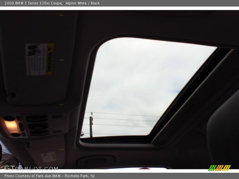 Alpine White / Black 2009 BMW 3 Series 328xi Coupe