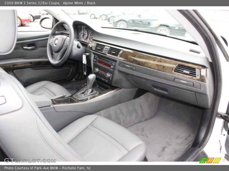 Alpine White / Black 2009 BMW 3 Series 328xi Coupe