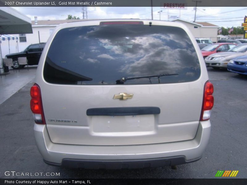 Gold Mist Metallic / Cashmere 2007 Chevrolet Uplander LS