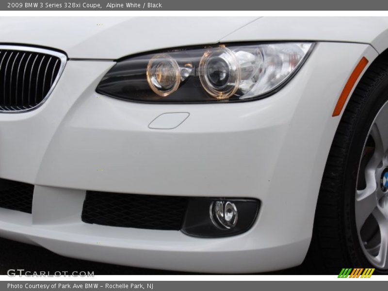 Alpine White / Black 2009 BMW 3 Series 328xi Coupe