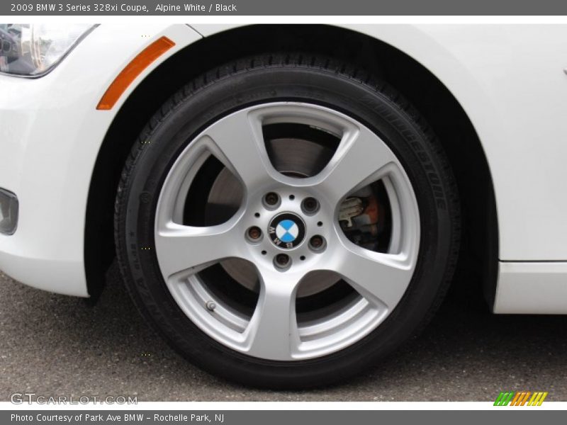 Alpine White / Black 2009 BMW 3 Series 328xi Coupe