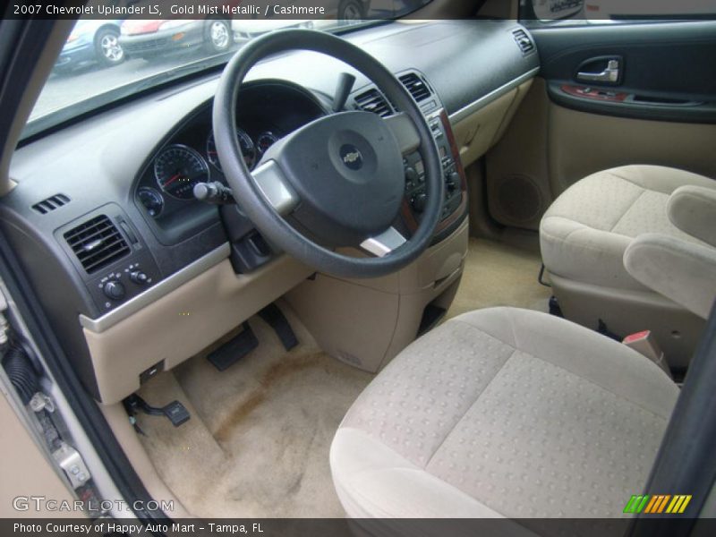 Gold Mist Metallic / Cashmere 2007 Chevrolet Uplander LS