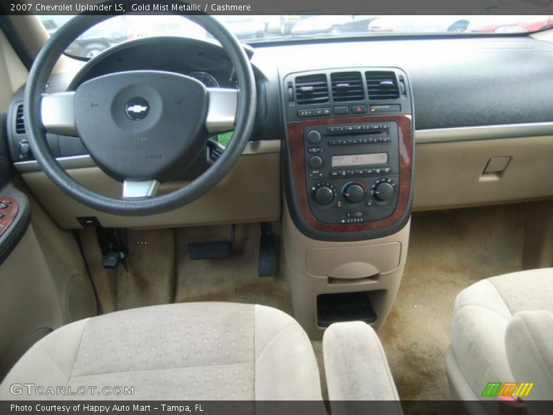 Gold Mist Metallic / Cashmere 2007 Chevrolet Uplander LS