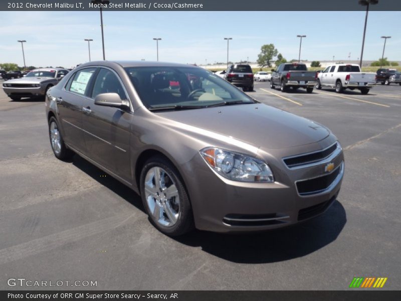 Mocha Steel Metallic / Cocoa/Cashmere 2012 Chevrolet Malibu LT