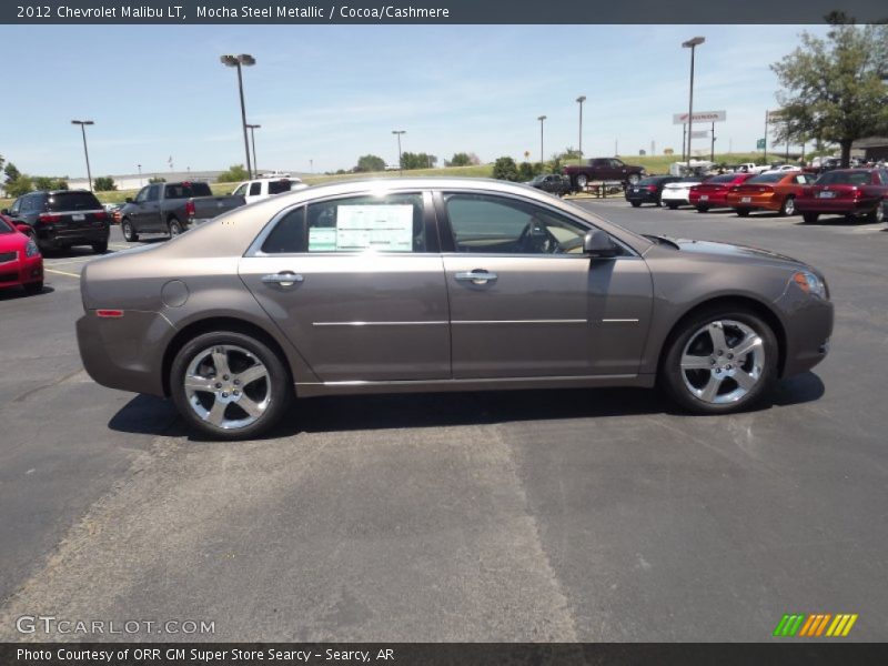 Mocha Steel Metallic / Cocoa/Cashmere 2012 Chevrolet Malibu LT