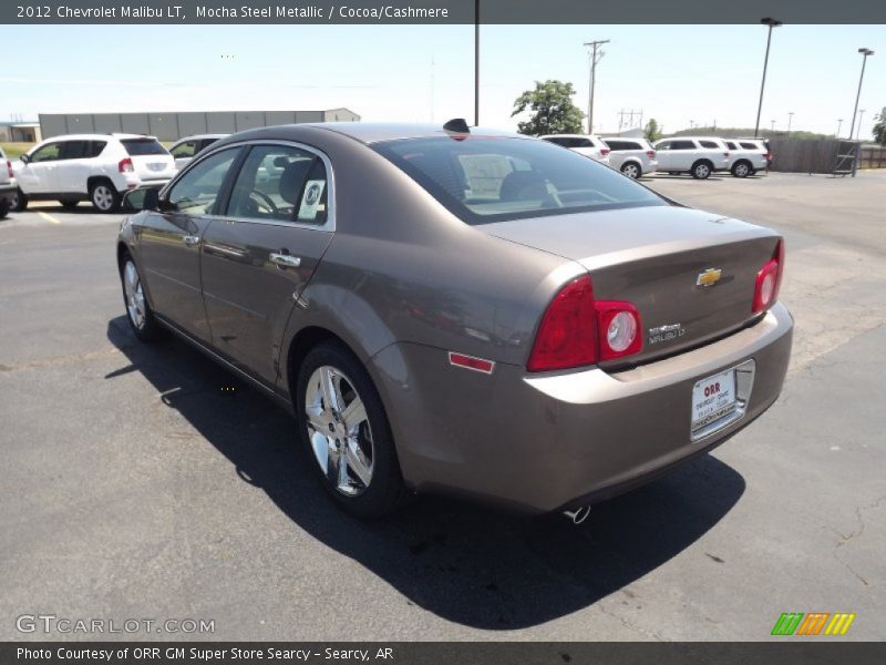 Mocha Steel Metallic / Cocoa/Cashmere 2012 Chevrolet Malibu LT