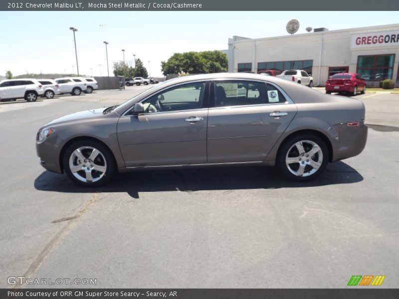 Mocha Steel Metallic / Cocoa/Cashmere 2012 Chevrolet Malibu LT