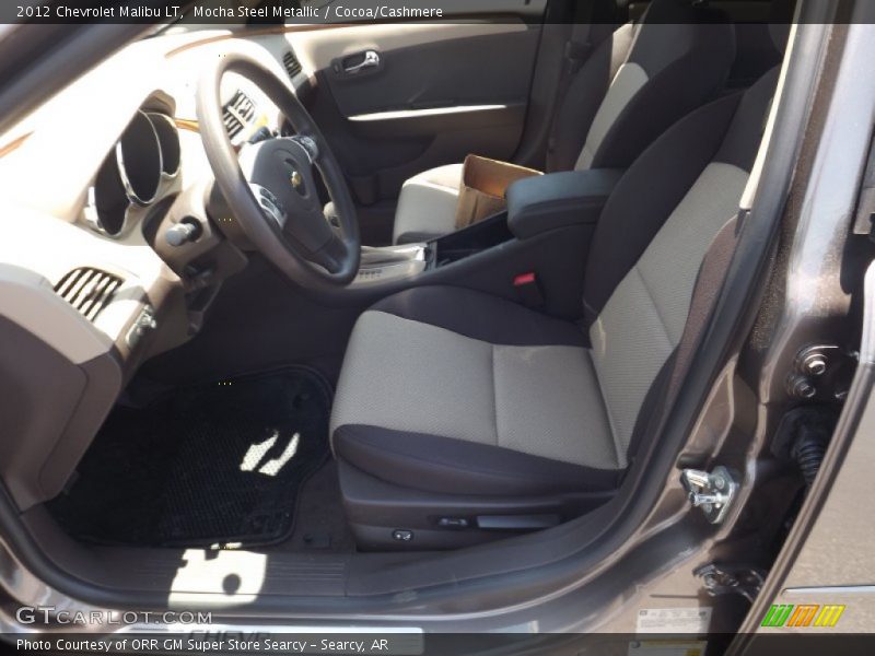 Mocha Steel Metallic / Cocoa/Cashmere 2012 Chevrolet Malibu LT