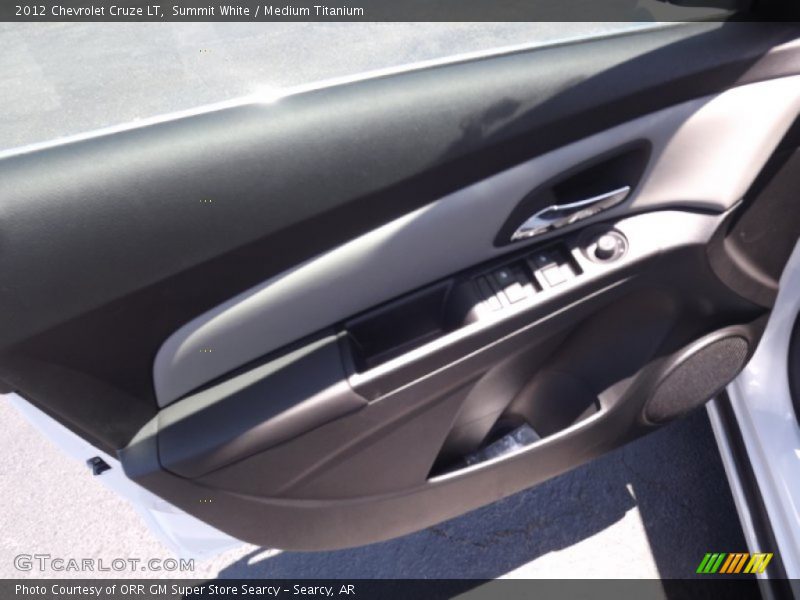 Summit White / Medium Titanium 2012 Chevrolet Cruze LT