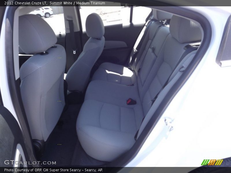 Summit White / Medium Titanium 2012 Chevrolet Cruze LT