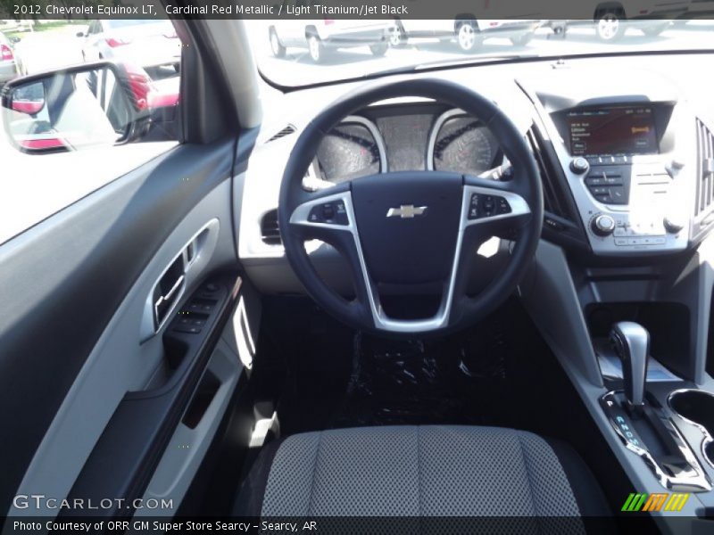 Cardinal Red Metallic / Light Titanium/Jet Black 2012 Chevrolet Equinox LT