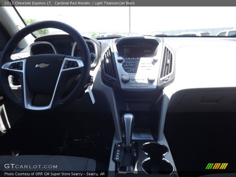 Cardinal Red Metallic / Light Titanium/Jet Black 2012 Chevrolet Equinox LT
