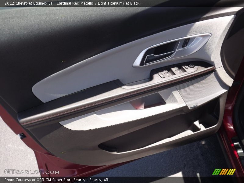 Cardinal Red Metallic / Light Titanium/Jet Black 2012 Chevrolet Equinox LT