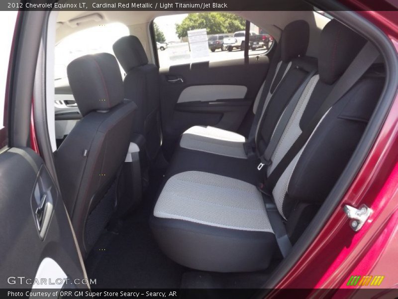 Cardinal Red Metallic / Light Titanium/Jet Black 2012 Chevrolet Equinox LT