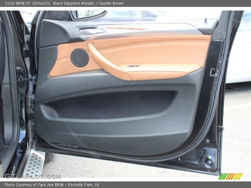 Black Sapphire Metallic / Saddle Brown 2010 BMW X5 xDrive30i