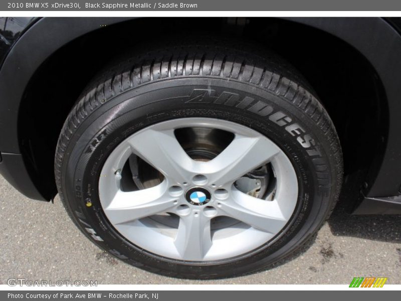 Black Sapphire Metallic / Saddle Brown 2010 BMW X5 xDrive30i
