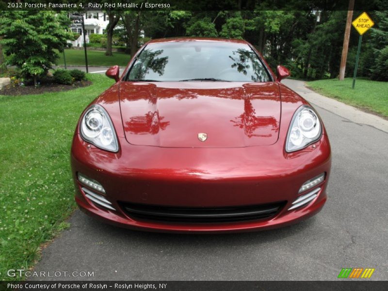  2012 Panamera 4 Ruby Red Metallic