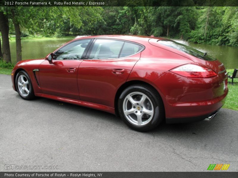  2012 Panamera 4 Ruby Red Metallic