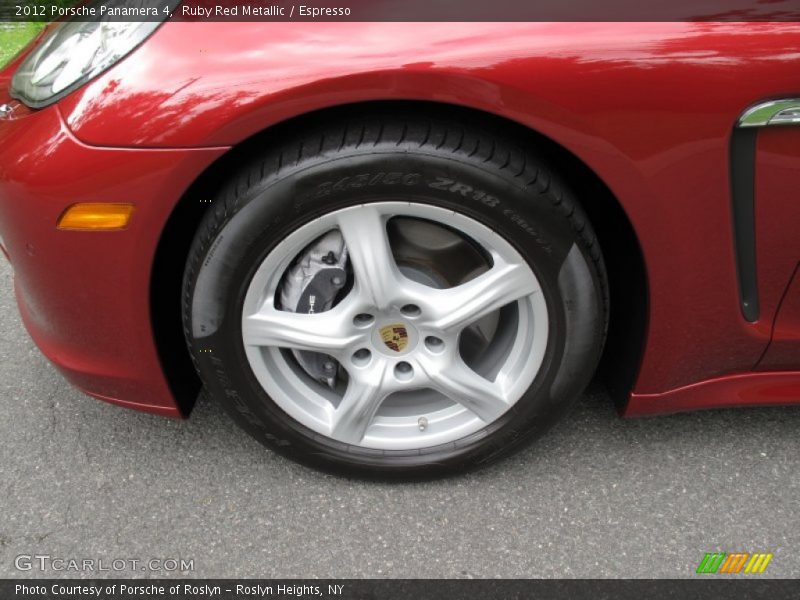  2012 Panamera 4 Wheel