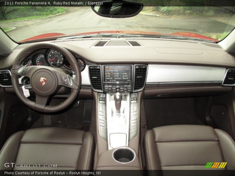 Dashboard of 2012 Panamera 4