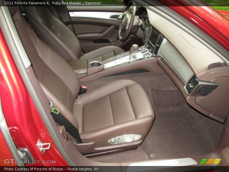 Ruby Red Metallic / Espresso 2012 Porsche Panamera 4