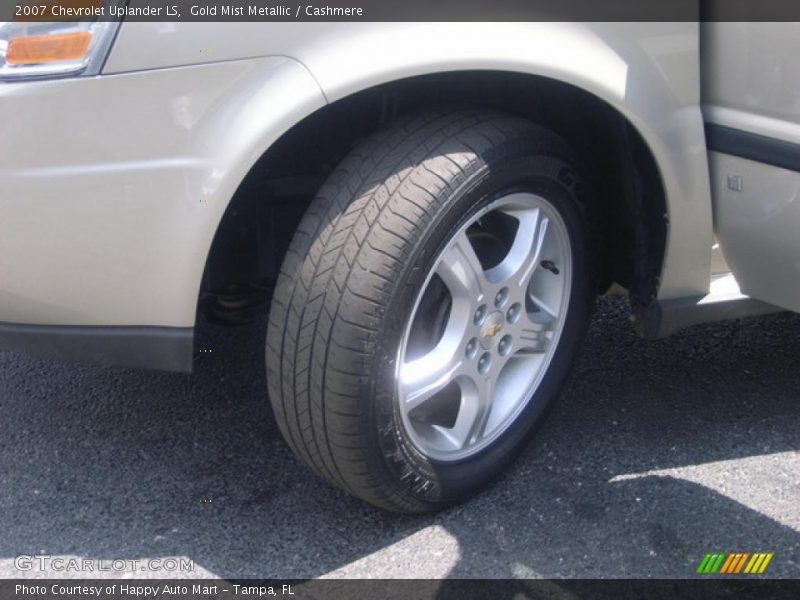 Gold Mist Metallic / Cashmere 2007 Chevrolet Uplander LS