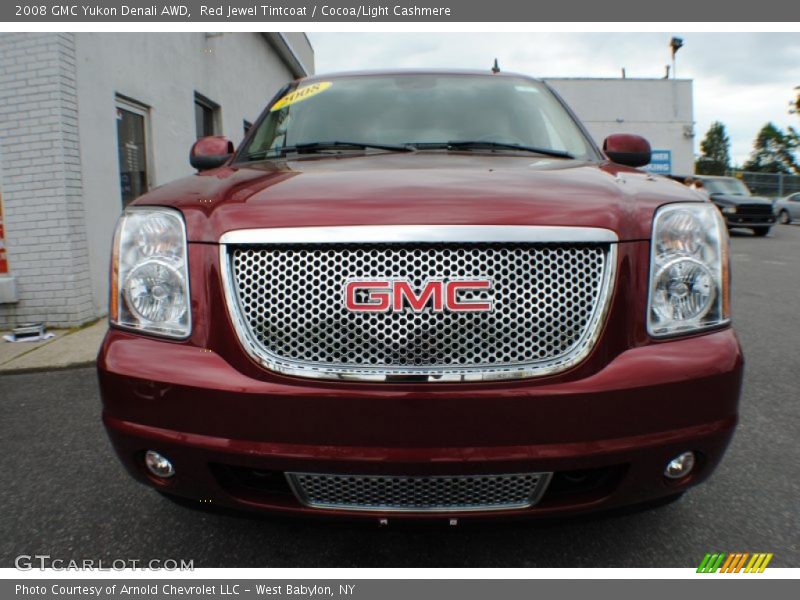 Red Jewel Tintcoat / Cocoa/Light Cashmere 2008 GMC Yukon Denali AWD