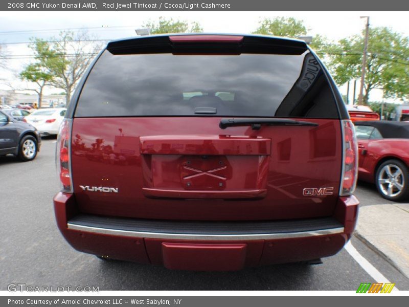 Red Jewel Tintcoat / Cocoa/Light Cashmere 2008 GMC Yukon Denali AWD