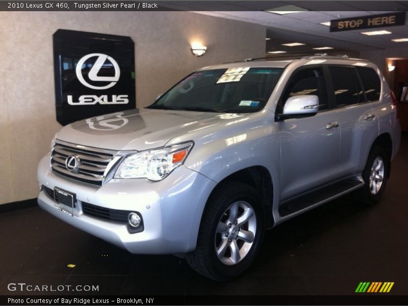 Tungsten Silver Pearl / Black 2010 Lexus GX 460