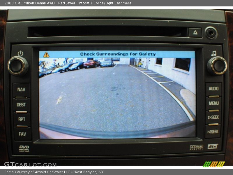 Red Jewel Tintcoat / Cocoa/Light Cashmere 2008 GMC Yukon Denali AWD