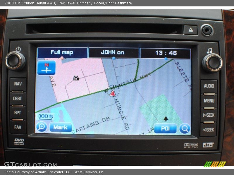 Navigation of 2008 Yukon Denali AWD