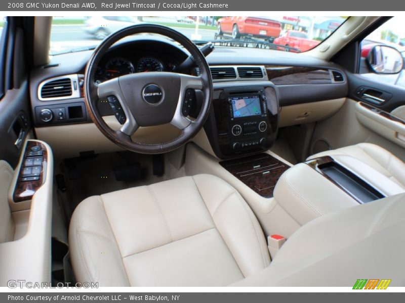 Cocoa/Light Cashmere Interior - 2008 Yukon Denali AWD 
