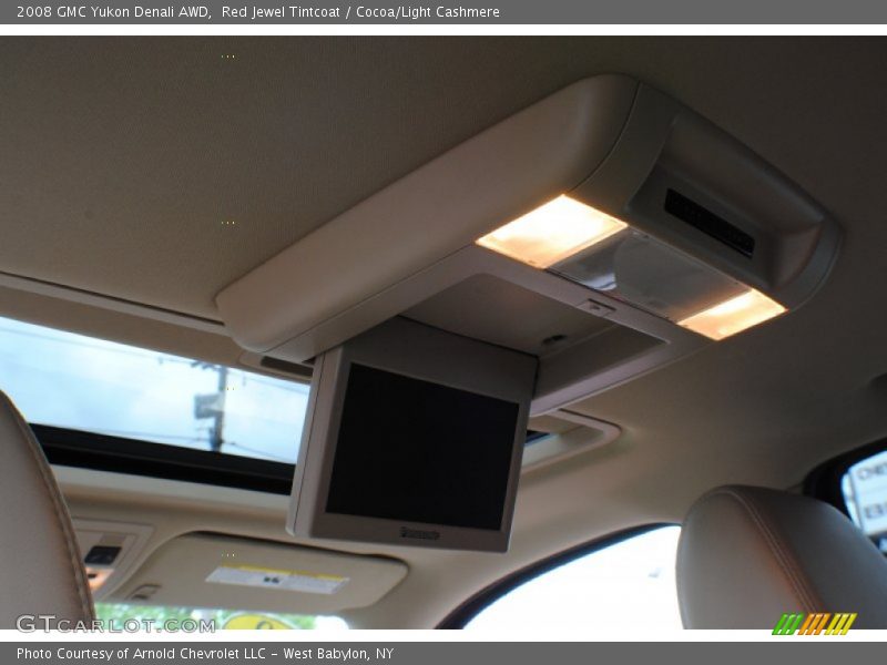 Red Jewel Tintcoat / Cocoa/Light Cashmere 2008 GMC Yukon Denali AWD