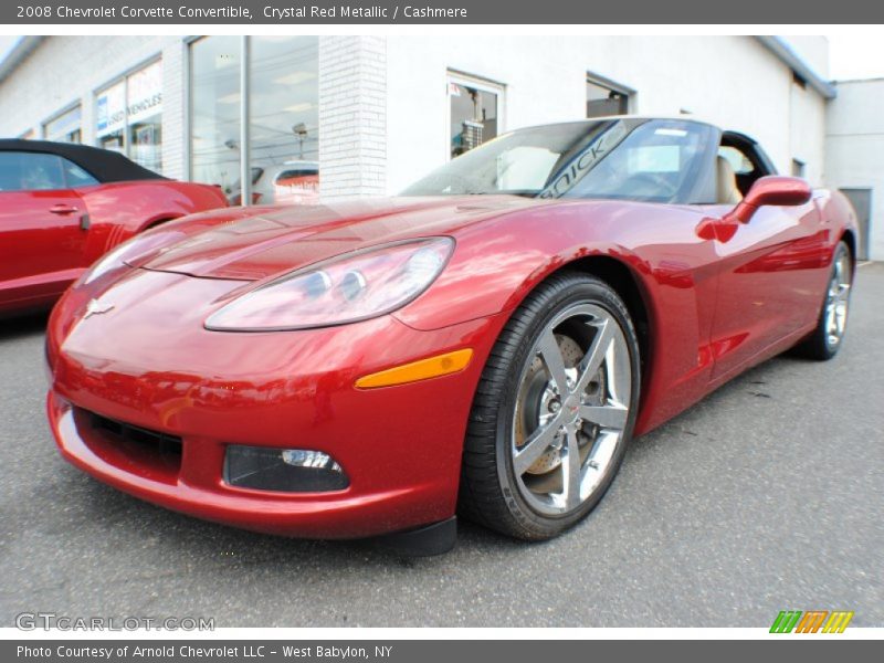 Front 3/4 View of 2008 Corvette Convertible