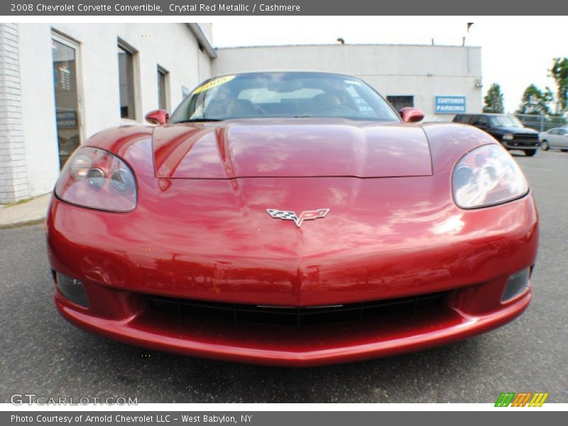  2008 Corvette Convertible Crystal Red Metallic